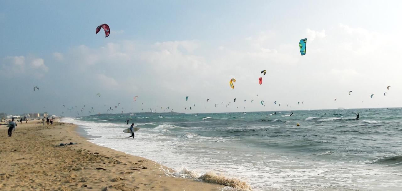 Tarifa-Blick Auf Afrika, Haus Am Meer, Haustiere Erlaubt 外观 照片