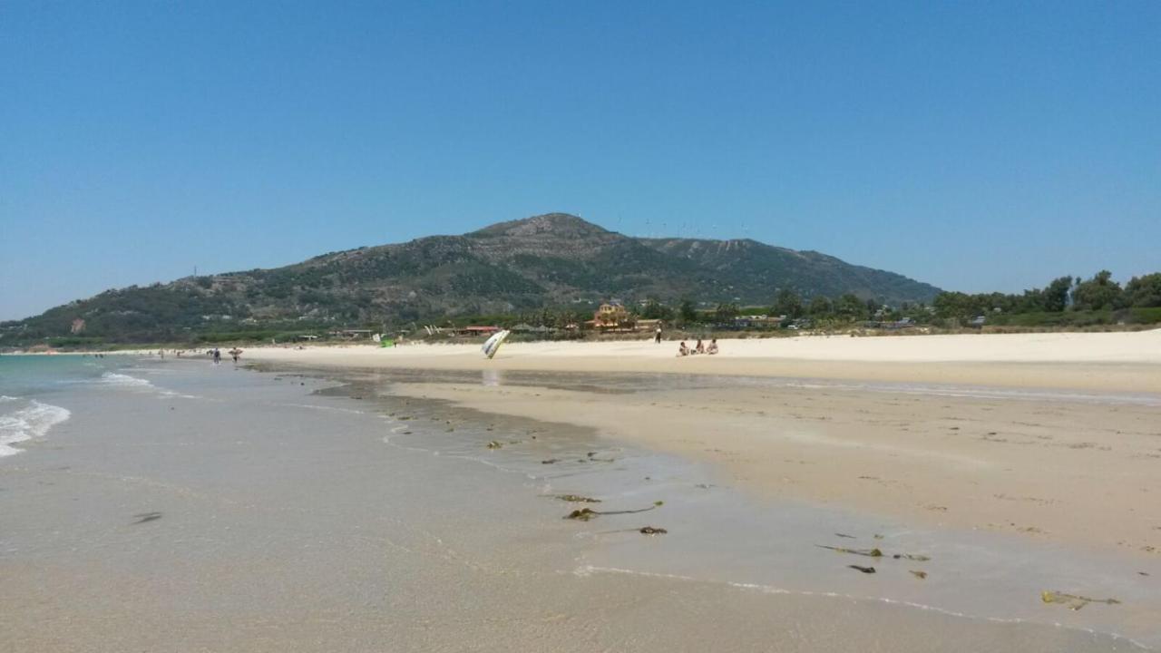 Tarifa-Blick Auf Afrika, Haus Am Meer, Haustiere Erlaubt 外观 照片